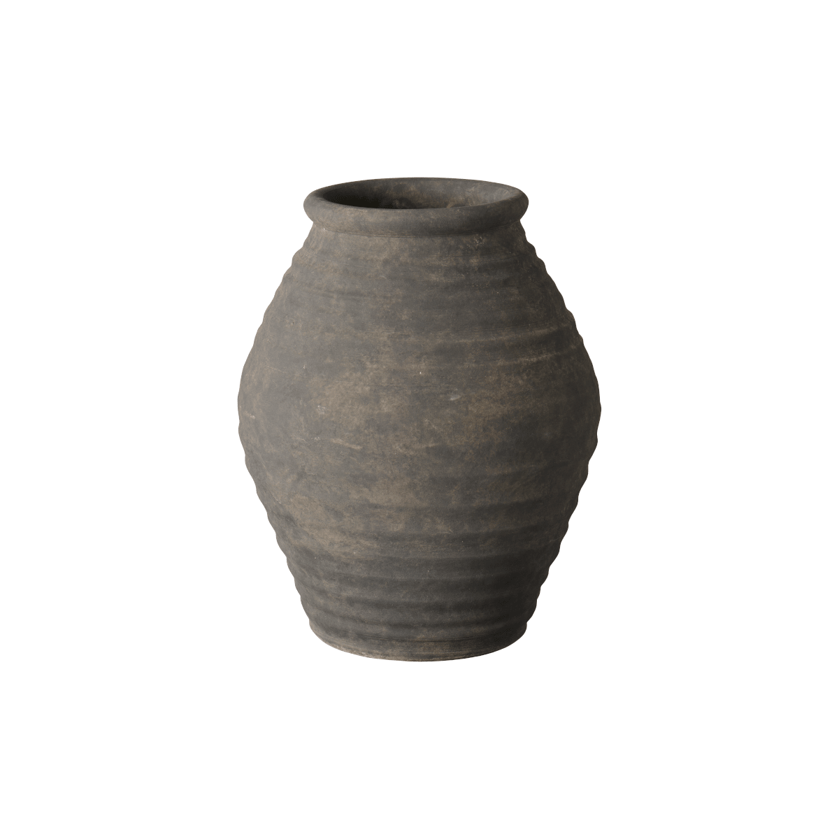 IB Laursen - Vase Minerva Rillen smoke

