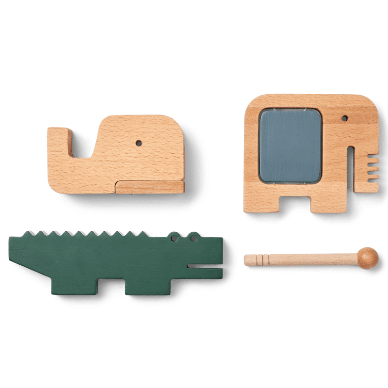Instrumente Set - Torsten whale blue_garden green von Liewood