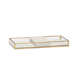 Jewellery Box - ecru/glass von Hübsch Interior