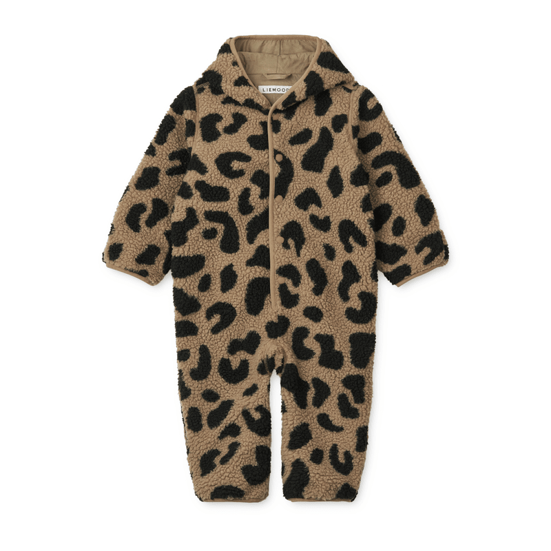 Jumpsuit - Fraser Baby pile mega leo/oat mix von Liewood