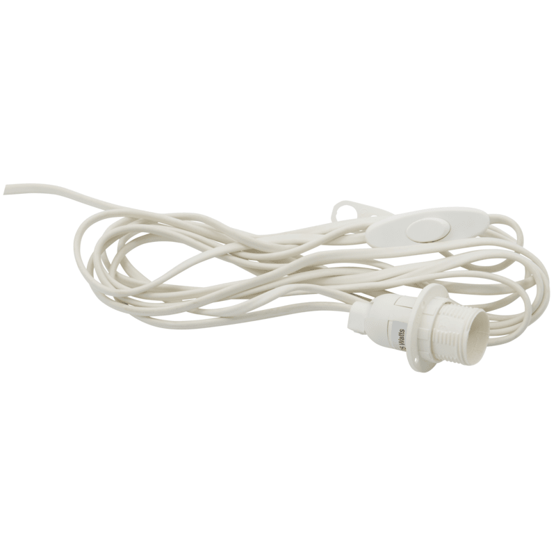 Kabel mit Fassung - Bursa weiss von House Doctor