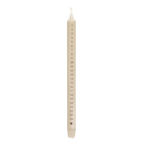 Kalenderkerze sand von Tine k Home