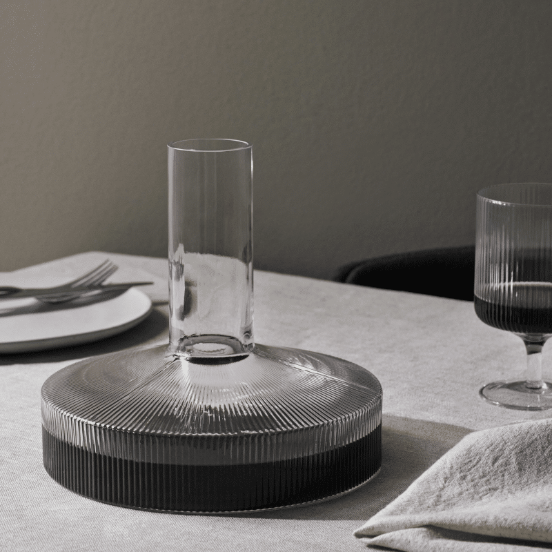 Karaffe - Ripple Wine klar von Ferm Living