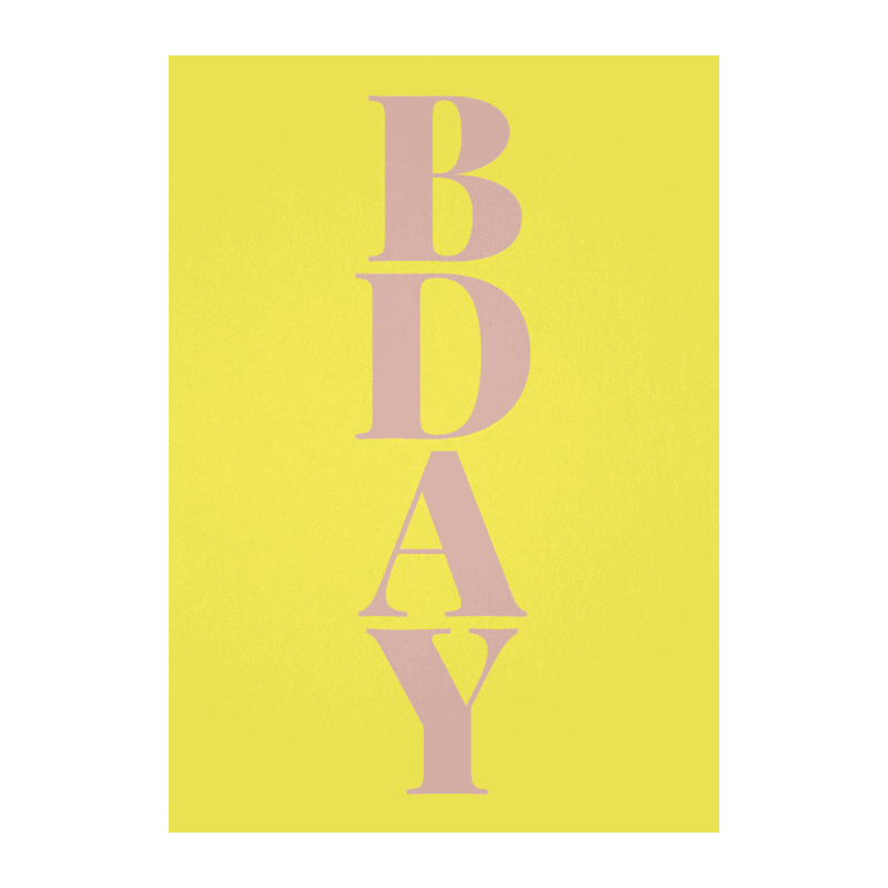 Karte - BDay von Tadah