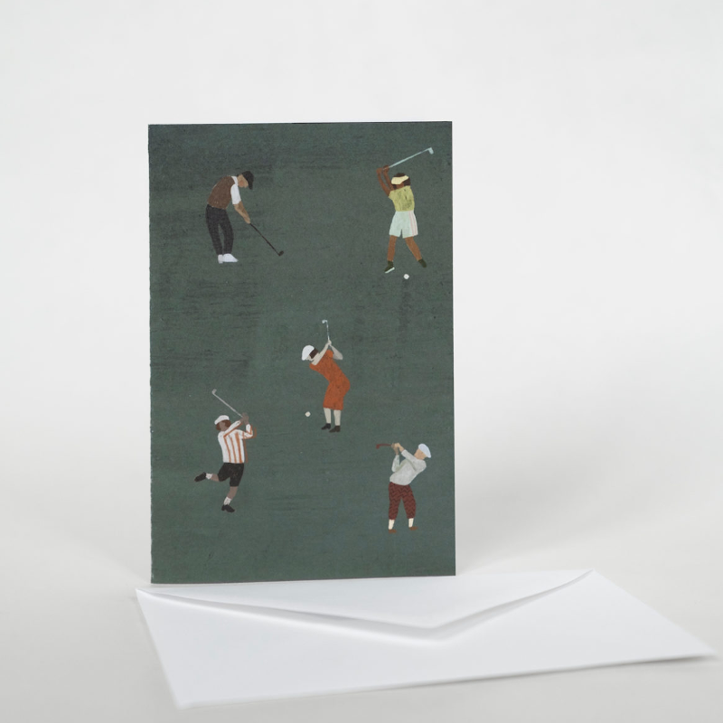 Karte - Golfers von Fine Little Day