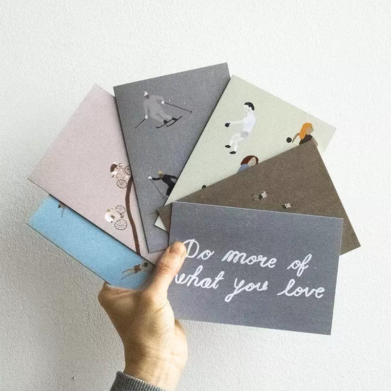 Karte - Lift & Move von Fine Little Day