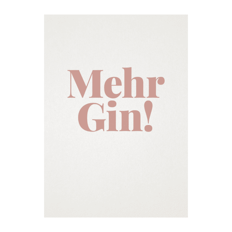 Karte – Mehr Gin von Tadah