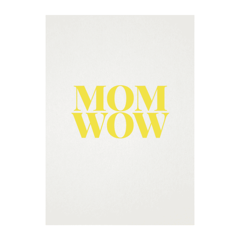 Karte - MOM WOW von Tadah