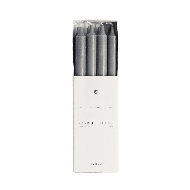 Kerze grey 8er Set von Tine K Home