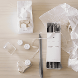 Kerze grey 8er Set von Tine K Home