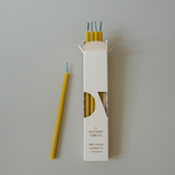 Kerzen Bienenwachs – Birthday 5er Set blue von Ovo Things