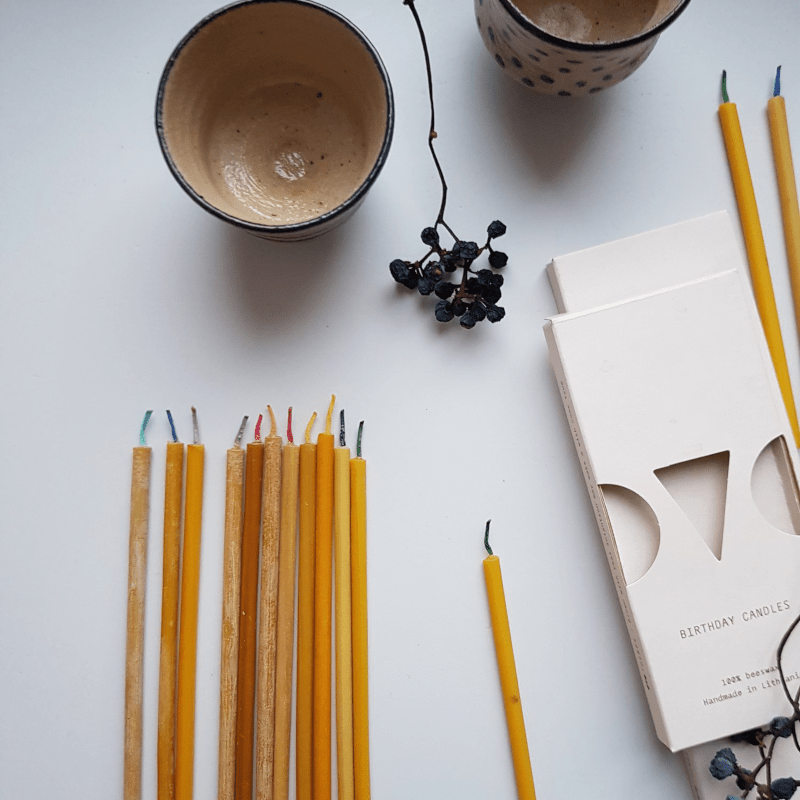 Kerzen Bienenwachs - Birthday Candles von OVO Things