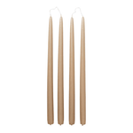 Kerzen - Getaucht Walnut 4er Set von Broste Copenhagen