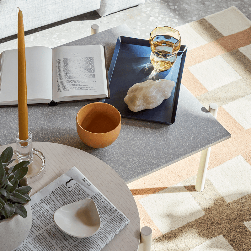 Kerzen - Getaucht Walnut 4er Set von Broste Copenhagen