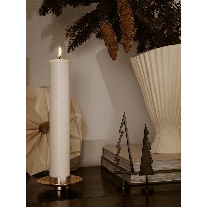 Kerzenhalter - Block Brass von Ferm Living