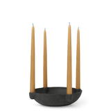 Kerzenhalter - Bowl Ceramic Dark von Ferm Living