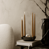 Kerzenhalter - Bowl Ceramic Dark von Ferm Living