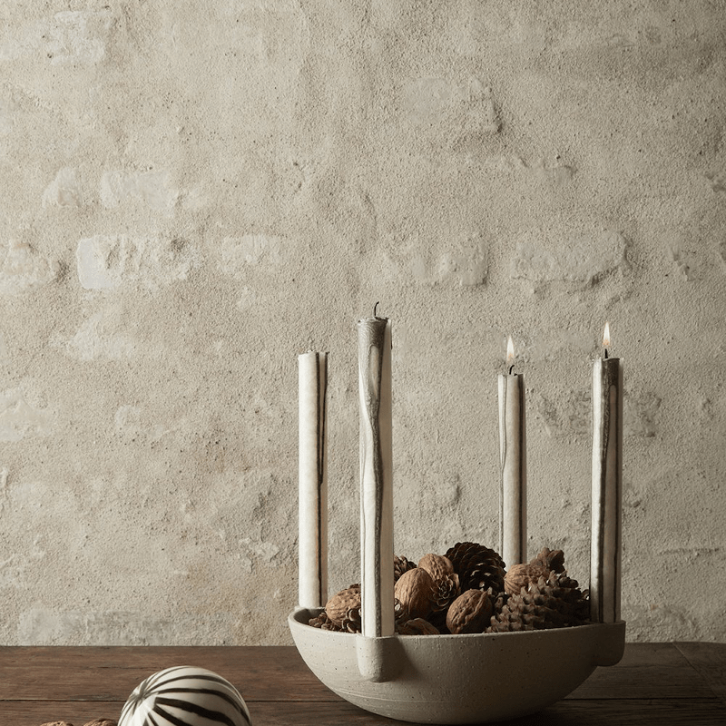 Kerzenhalter - Bowl Ceramic von Ferm Living
