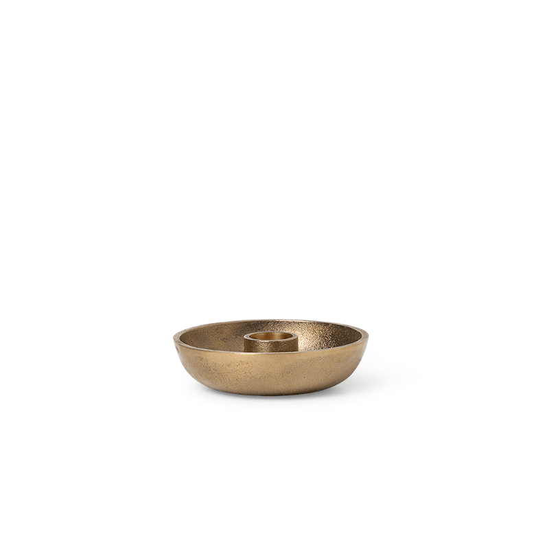 Kerzenhalter - Bowl single brass von Ferm Living