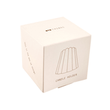 Kerzenhalter Porzellan - Canele weiss von OVO Things