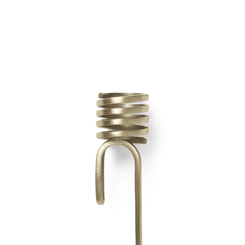 Kerzenhalter – Stone Christmas tree gold von Ferm Living
