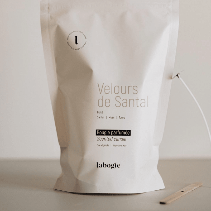 Kerzennachfüllung - Velours de Santal von Labogie