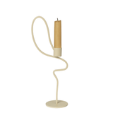 Kerzenständer - Valse high cashmere von Ferm Living