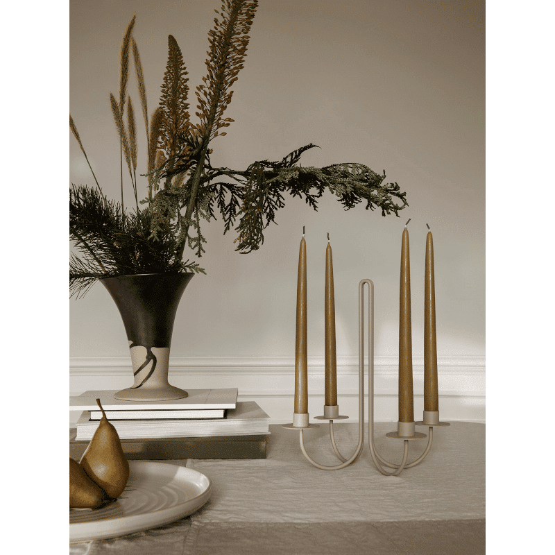 Kerzenständer - Candelabra Sway cashmere von Ferm Living