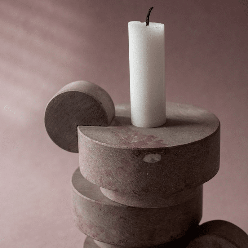 Kerzenständer - CANDELSTICK von Stenhuggardottern