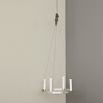 Kerzenständer - Circle S brass von Ferm Living