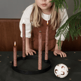 Kerzenständer - Circle S brass von Ferm Living