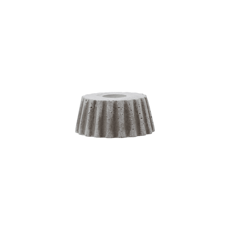 Kerzenständer - Mold Bake grey L von House Doctor