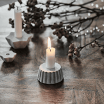 Kerzenständer - Mold Bake grey L von House Doctor