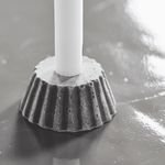 Kerzenständer - Mold Bake grey S von House Doctor
