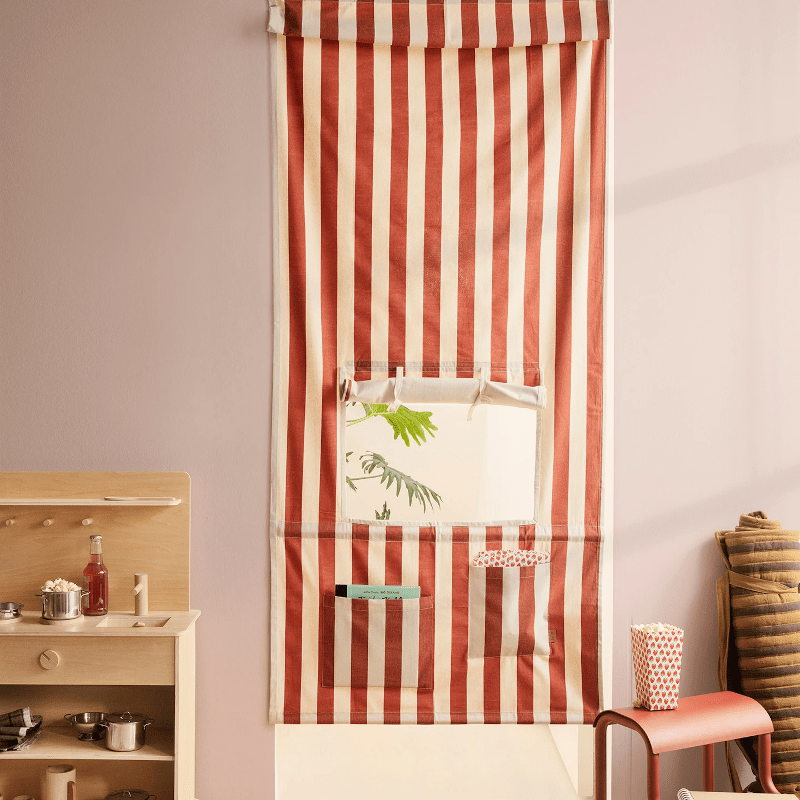 Kids Kiosk - Dark Brick/Off-white von Ferm Living