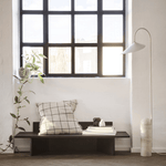 Kissen - Calm Camel-Black 50x50 von Ferm Living