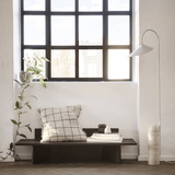 Kissen - Calm Camel-Black 50x50 von Ferm Living