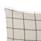 Kissen - Calm Camel-Black 50x50 von Ferm Living