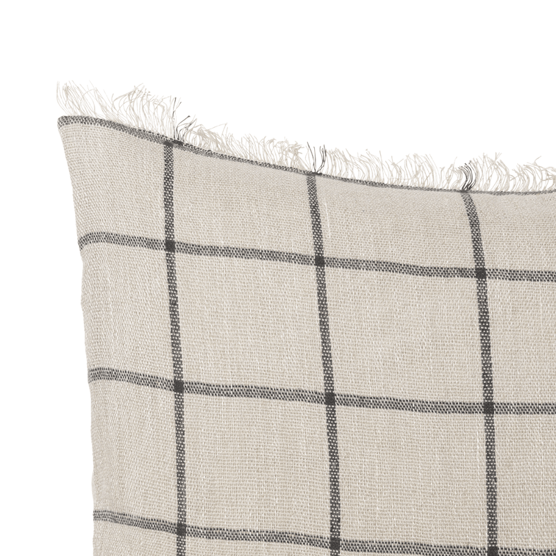 Kissen - Calm Camel-Black 50x50 von Ferm Living