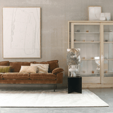 Kissen - Fluffy white/beige von HK Living