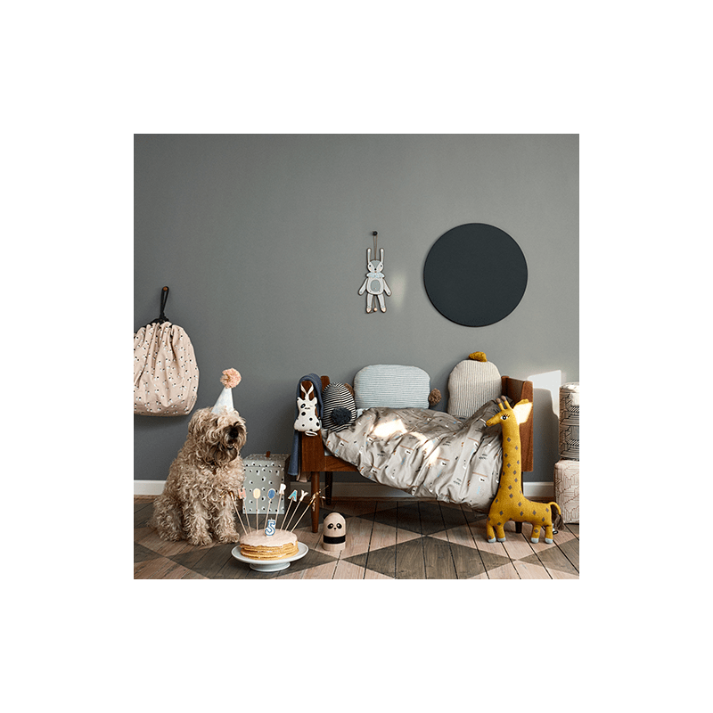 Kissen - Giraffe Noah mustard von OYOY