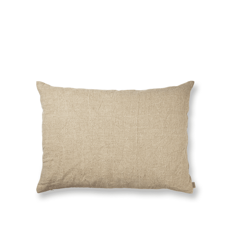 Kissen - Heavy Linen natural L von Ferm Living