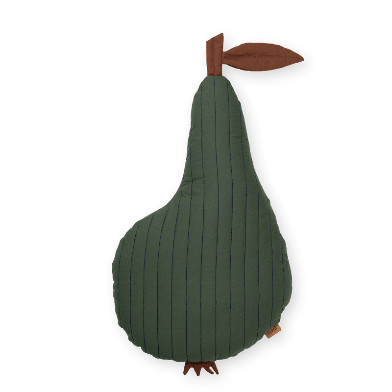 Kissen - Pear Quilted dark green von Ferm Living