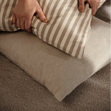 Kissen - Strand outdoor sand/off white von Ferm Living