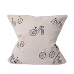 Kissenbezug – BICYCLES gestickt von Fine Little Day