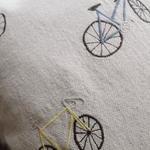 Kissenbezug – BICYCLES gestickt von Fine Little Day