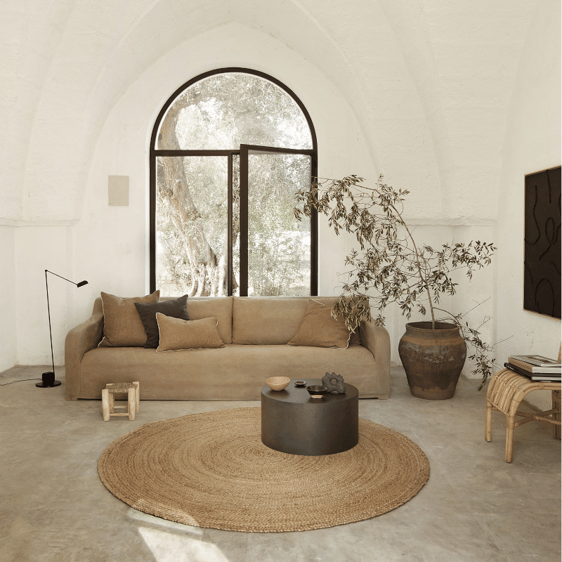 Kissenbezug - Ever Linen sand von Tine k Home