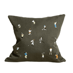 Kissenbezug – GOLFERS gestickt von Fine little day