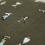 Kissenbezug – GOLFERS gestickt von Fine little day