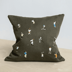 Kissenbezug – GOLFERS gestickt von Fine little day